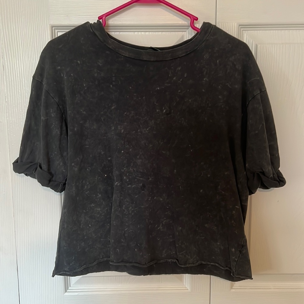 Wild Fable Cropped bleached shirt